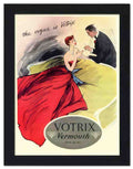 541 votrix vermouth 1950s 2 Vintage Advert A4 Photo Print