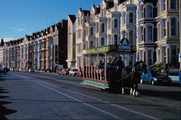542013 Horse Tram, Douglas Promenade, Isle Of Man, U.K. A4 Photo Print