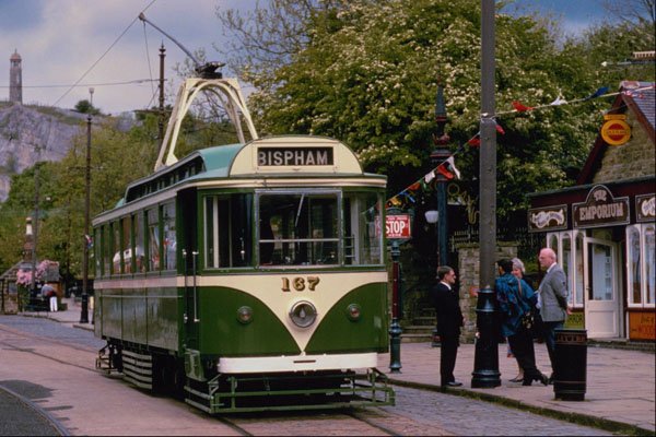 542026 Blackpool Pantograph Car No. 167, Crich Tramway Museum A4 Photo Print