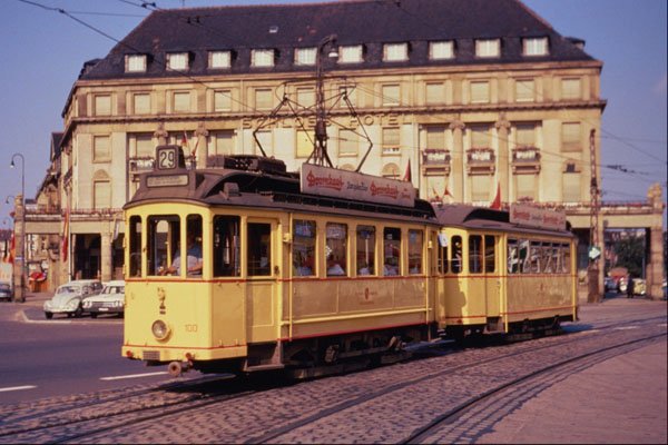 542036 Rastatt Standard Car No. 100, Karlsruhe, Western Germany A4 Photo Print