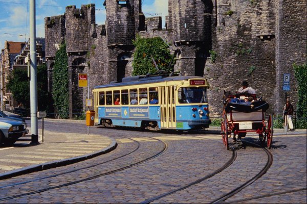 542057 La Brugeoise PCC type Car, Gent, Belgium A4 Photo Print