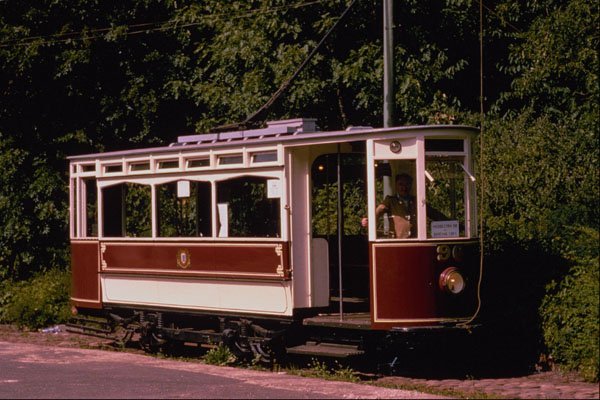 542065 Hull Tramways Car No. 96, Nicknamed Kipper Boxes , U.K. A4 Photo Print