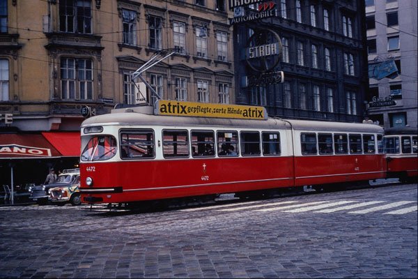 542073 Lohner SGP Articulated Tram, Vienna, Austria A4 Photo Print