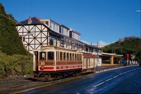 542076 Manx Electric Railway Car No. 20, Isle Of Man, U.K. A4 Photo Print