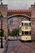 542089 Post war Roberts , Sheffield's Last Tram, Crich, U.K. A4 Photo Print