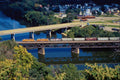 543004 Union Pacific Freight Crossing Beaver River, New Brighton A4 Photo Print