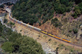 543009 Union Pacific Freight At Pulga, CA A4 Photo Print