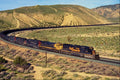 543010 Eastbound Coal Train Near Mojave, CA A4 Photo Print