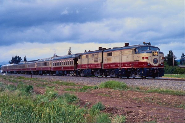 543022 Napa Valley Wine Train, CA A4 Photo Print