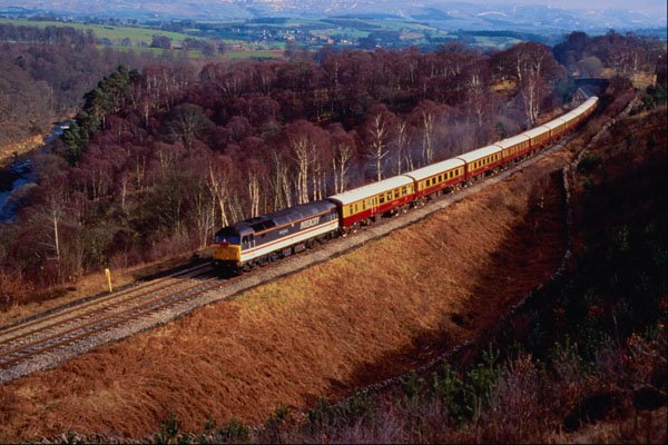 543029 Manchester Pullman Luxury Train Near Barons Wood, U.K. A4 Photo Print