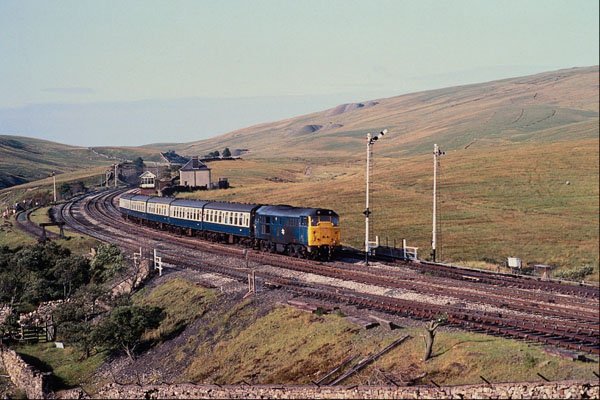 543067 Carlisle Leeds Train At Blea Moor, N. York, U.K. A4 Photo Print