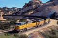 543070 Union Pacific Coal Train Climbing Cajon Pass, CA A4 Photo Print