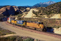 543077 Union Pacific Doublestack At Cajon, CA A4 Photo Print
