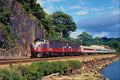 543092 Metro North Passenger Train Near Peekskill, NY A4 Photo Print