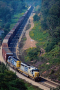 543093 Eastbound CSX Freight Near Sandpatch, PA A4 Photo Print