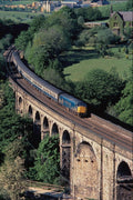 543094 45140 Crosses Saddleworth Viaduct With A Liverpool Train, U.K. A4 Photo Print