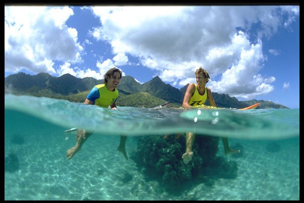 544001 Waiting For A Wave, South Pacific Surf A4 Photo Print