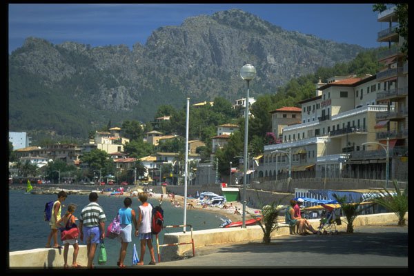 544006 Puerto De Soller, Mallorca A4 Photo Print