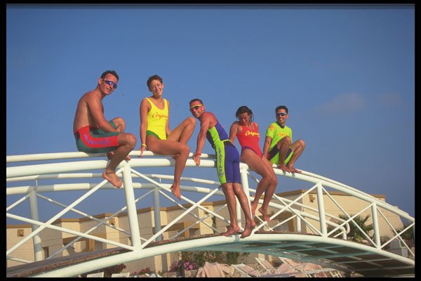 544017 Sarah, Pete, Jill And Rob, Canary Islands A4 Photo Print
