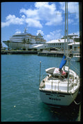 544026 Cruise Ship Port, St. George, Bermuda A4 Photo Print