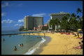 544035 Waikiki, Honolulu, Hawaii A4 Photo Print