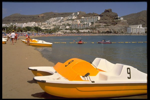 544043 Grand Canaria Beach, Puerto Rico A4 Photo Print