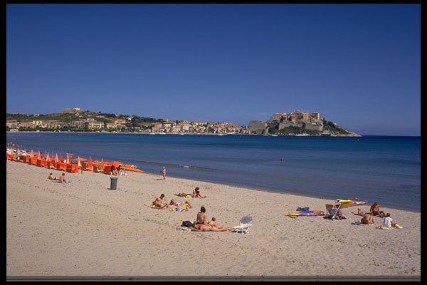 544045 Calvi, Corsica A4 Photo Print