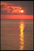 544069 Sunset, Negril, Jamaica A4 Photo Print