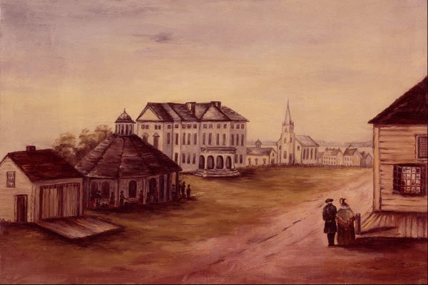545011 Charlottetown, P.E.I., F. Bayfield, 1843 C005796 A4 Photo Print