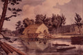 545013 The Mill At Stanley, N.B., P. Harry, 1835 C003552 A4 Photo Print