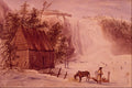 545017 Montmorency Falls, Que., J.P. Cockburn, 1829 C12470 A4 Photo Print