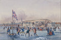 545046 Curling Match, Montreal, Que., W.S. Hatton, 1855 C40148 A4 Photo Print