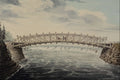545058 Chaudiere Bridge, Ottawa River, J. Burrows, 1827 48 C16331 A4 Photo Print