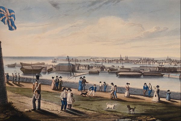 545064 Kingston From Fort Henry, Ont., J. Gray, 1828 C2041 A4 Photo Print