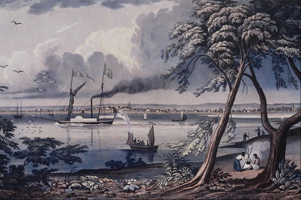 545067 York From Gibraltar Point, Toronto, Ont., J. Gray C2046 A4 Photo Print