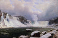 545077 Niagara Falls from Canadian side, H. Sebron, 1850 C107950 A4 Photo Print