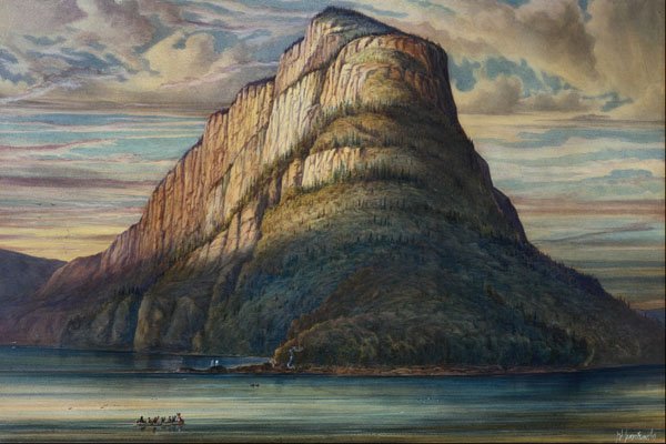 545079 Thunder Cape, Lake Superior, Ont., W. Armstrong C40358 A4 Photo Print