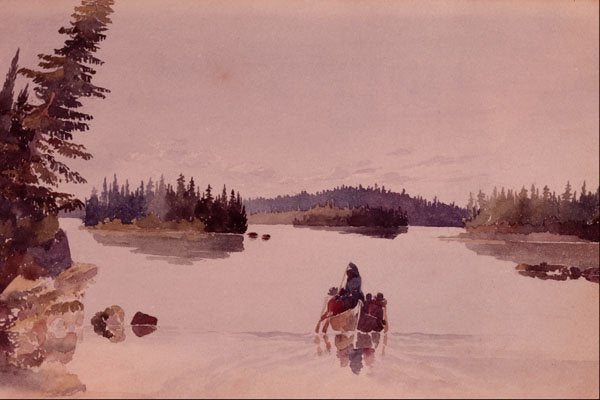 545085 Devil Lake, Sask., George Back, 1825 C93012 A4 Photo Print