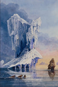 545097 Iceberg, Hudson Strait, George Back, 1840 C110045 A4 Photo Print