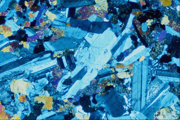 546012 Olivine Gabbro A4 Photo Print