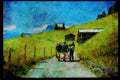 547006 Murren, Switzerland A4 Limited Edition Watercolour Print