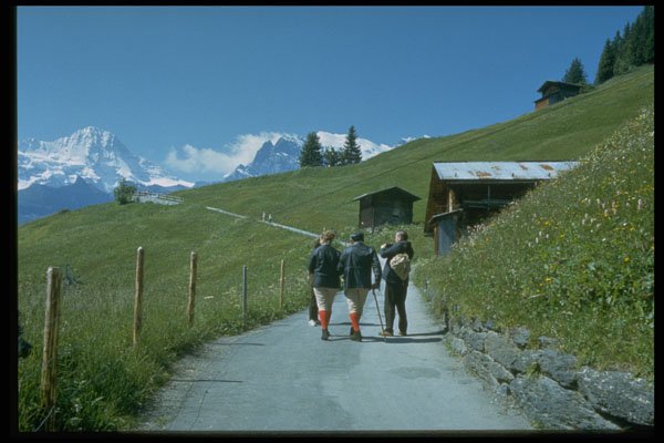 547006 Murren, Switzerland A4 Photo Print