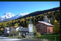 547007 Village Of Scuol, Switzerland A4 Photo Print