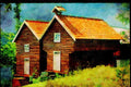 547011 Noresund, Kroendsherad, Norway A4 Limited Edition Watercolour Print