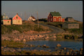 547015 Neil's Harbor In Setting Sun, Nova Scotia, Canada A4 Photo Print