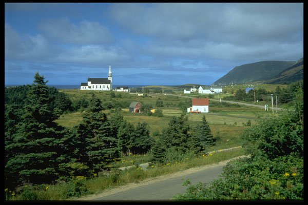 547017 Bay St. Lawrence On Cabot Trail, Nova Scotia, Canada A4 Photo Print