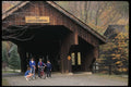 547023 Covered Bridge At Sugarbush, Vermont A4 Photo Print