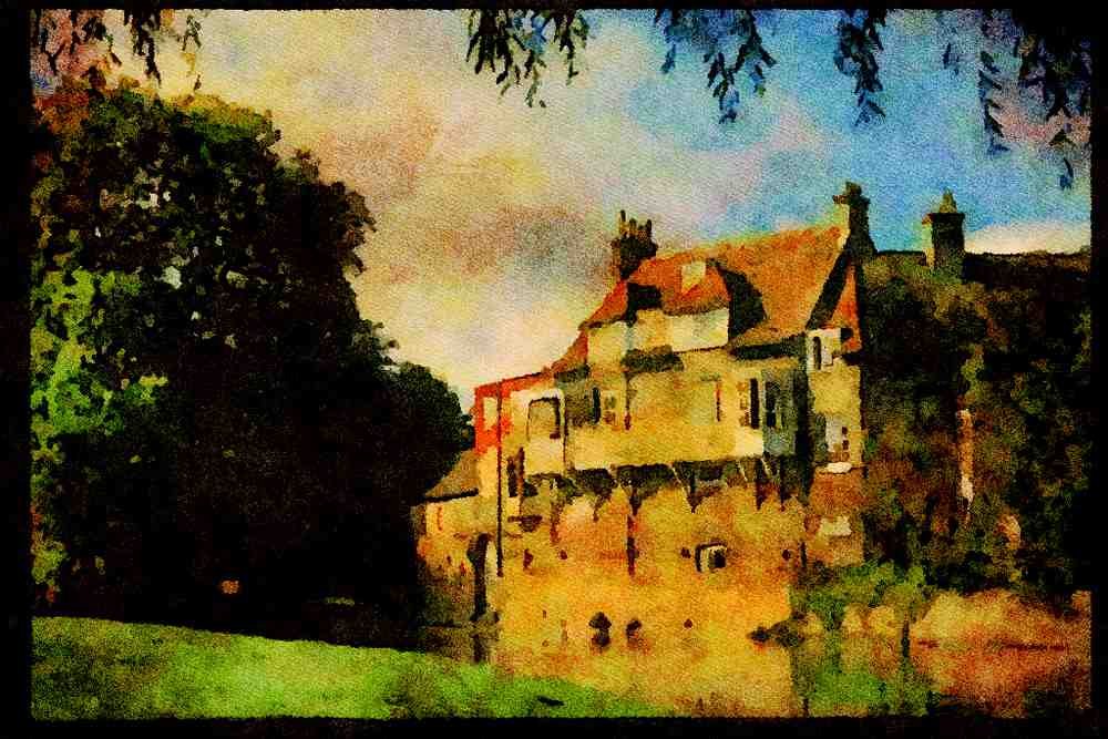 547035 River Cam, Cambridge, England A4 Limited Edition Watercolour Print
