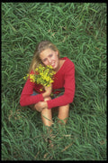 547041 Model Elke In Field A4 Photo Print