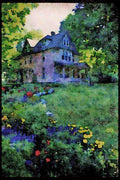 547065 Home In Upstate New York A4 Limited Edition Watercolour Print